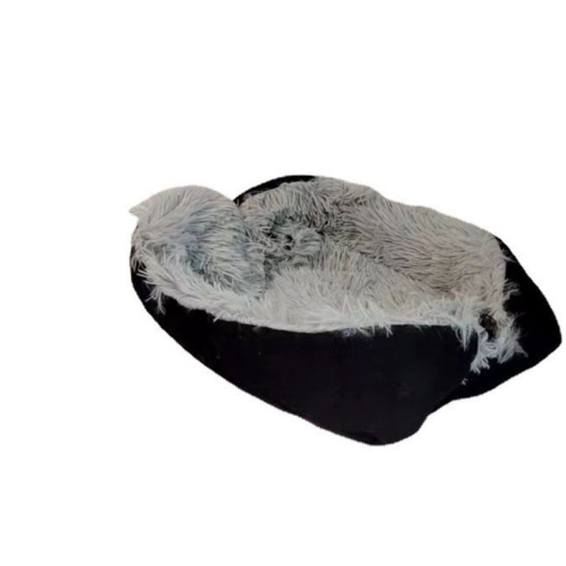 Auto Haustier Dual-Use Hund Lange Plüsch Katzenbett Matte_voghion.com