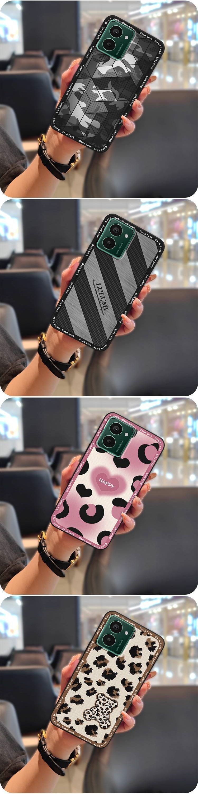 Custodia protettiva per telefono cellulare TechGlobe, antipolvere, carina e personalizzata, adatta per Nokia HMD Pulse/Pulse+/Pulse Pro_voghion.com