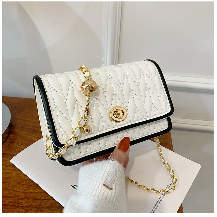 Keten mode kleine tas voor dames 2023 nieuwe eenvoudige textuur kleine vierkante tas Internet beroemdheid buitenlandse stijl crossbody tas met enkele schouder_voghion.com
