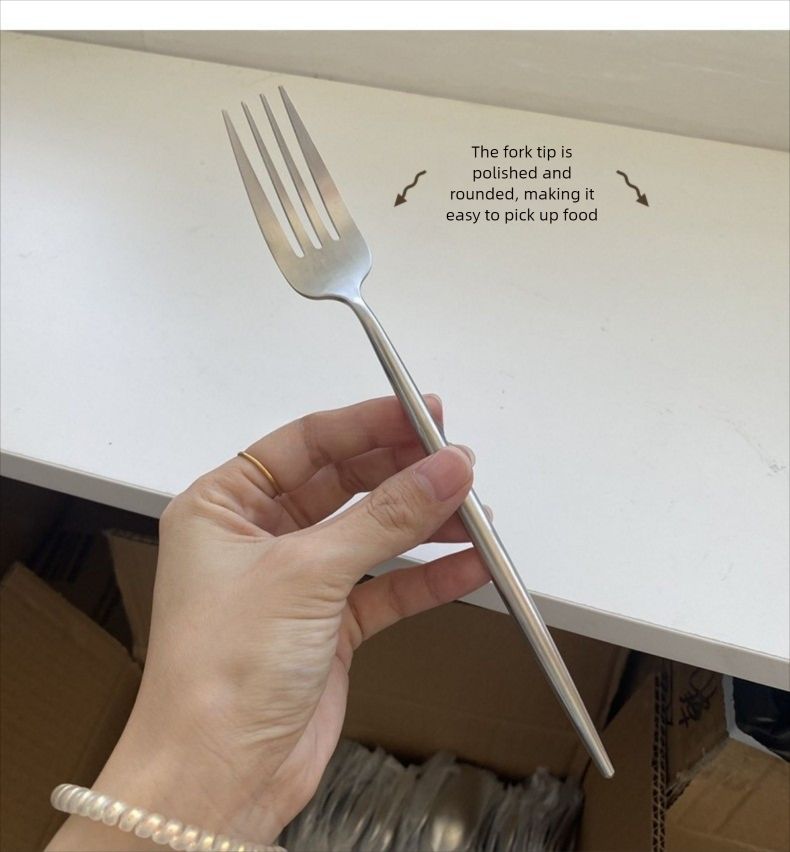 Set di posate portoghesi in acciaio inossidabile 304 di alta qualità in stile nordico, per uso domestico, cucchiaio, coltello, forchetta e da tavola occidentale_voghion.com