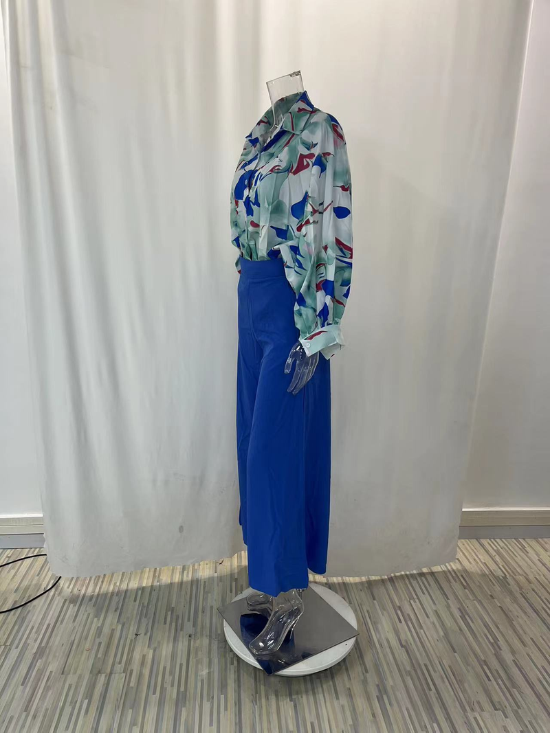 Camicie stampate popolari Pantaloni stile INS Abiti casual alla moda_voghion.com