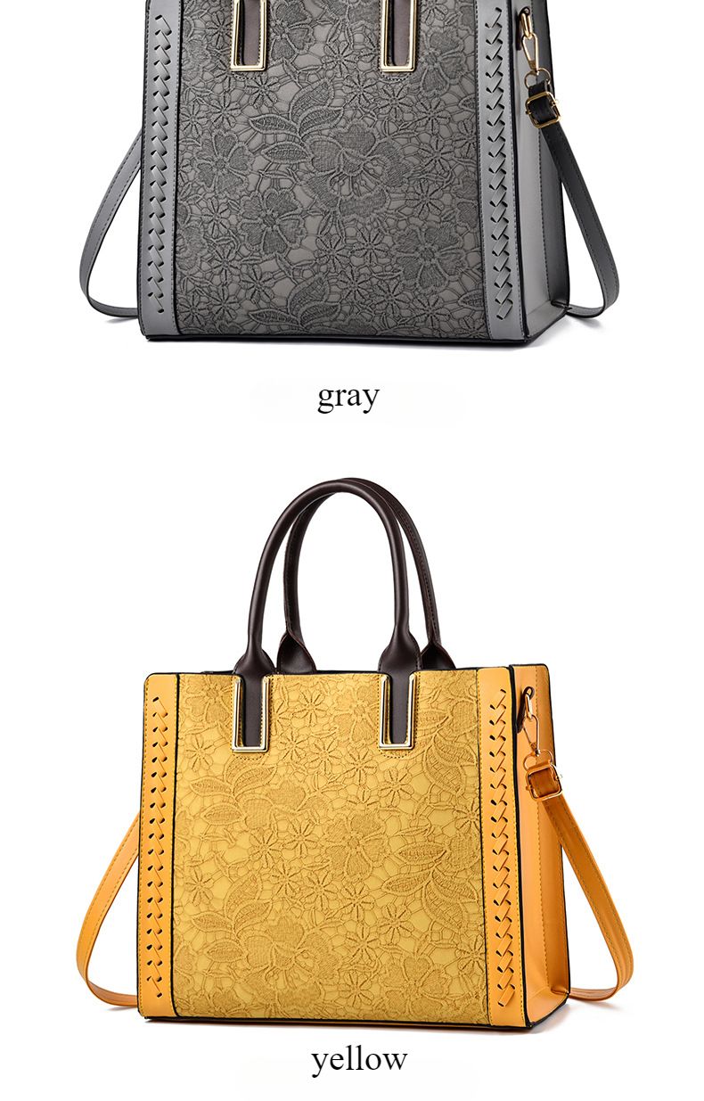 Middle-aged mother messenger bag 2024 new simple temperament shoulder soft leather bag_voghion.com