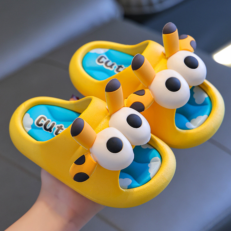 Sommerhausschuhe, männliche und weibliche Kinder haben das Gefühl, auf Kot zu treten, Baby-Anti-Rutsch-Sohle, Indoor-Badezimmer,_voghion.com
