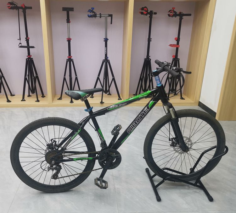 Tragbarer Fahrrad-Parkständer für Mountainbikes, unterstützende Halterung für Rennräder, Präsentationsständer_voghion.com