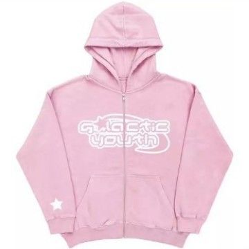 Felpa con cappuccio Star Girl con cerniera, modello New_voghion.com
