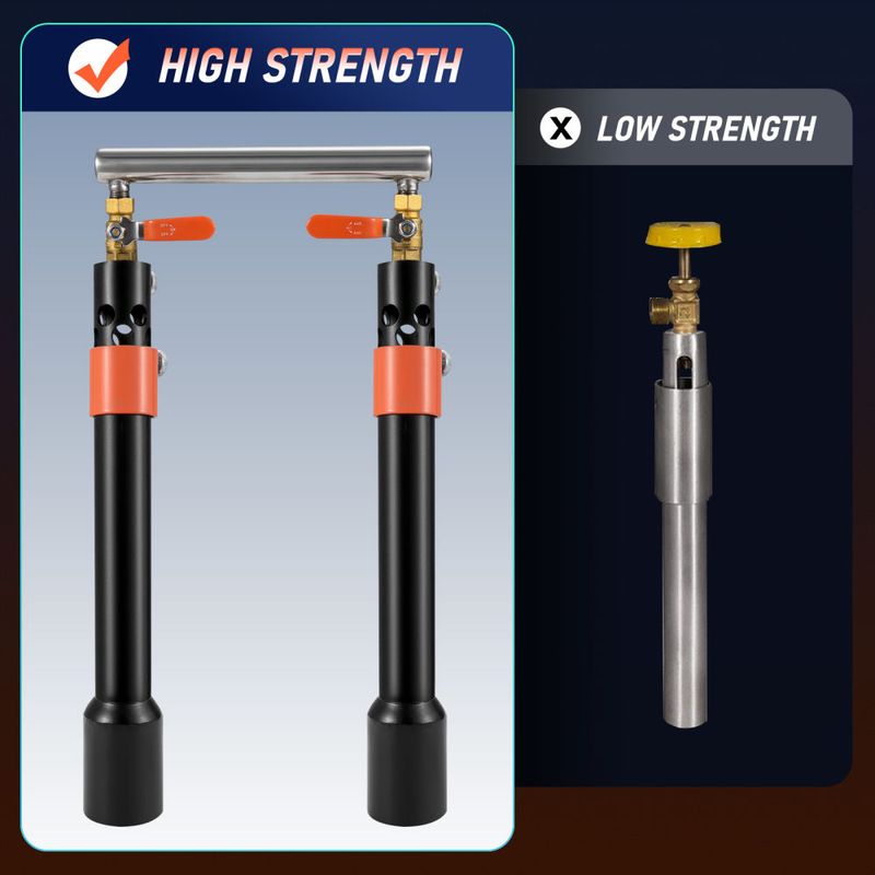 VEVOR Propane Forge Portable, Double Burner Tool and Knife Making, Large Capacity Blacksmith Farrier Forges, Mini Furnace Blacksmithing, Gas Forging T_voghion.com