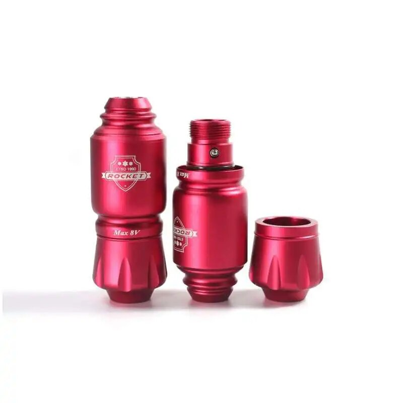 Rotary Tattoo hine Professionale Breve Mini Rocket Motor RCA Corsa di alta qualità 3.6mm Rocket Tattoo Pen Gun Alluminio 2023 hot_voghion.com