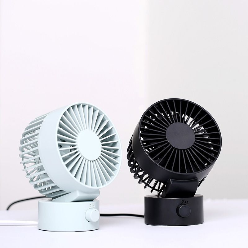 Kreatives neues Desktop-USB-Büro-Studentenwohnheim Mini tragbarer kleiner elektrischer Ventilator Geschenk_voghion.com
