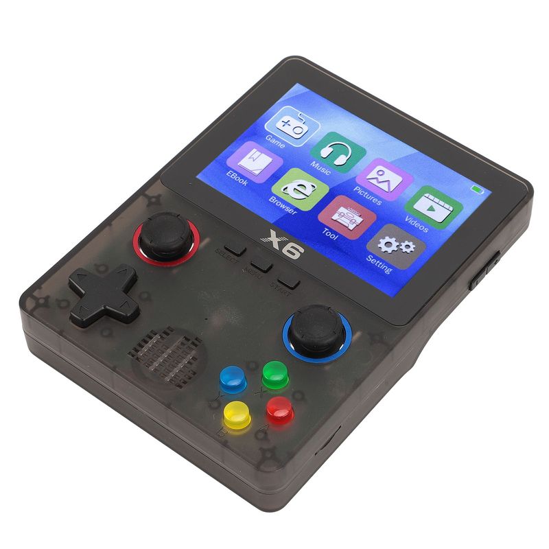 Draagbare retro-gameconsole met ondersteuning voor 11 simulatiegames, 3,5 inch IPS-scherm_voghion.com