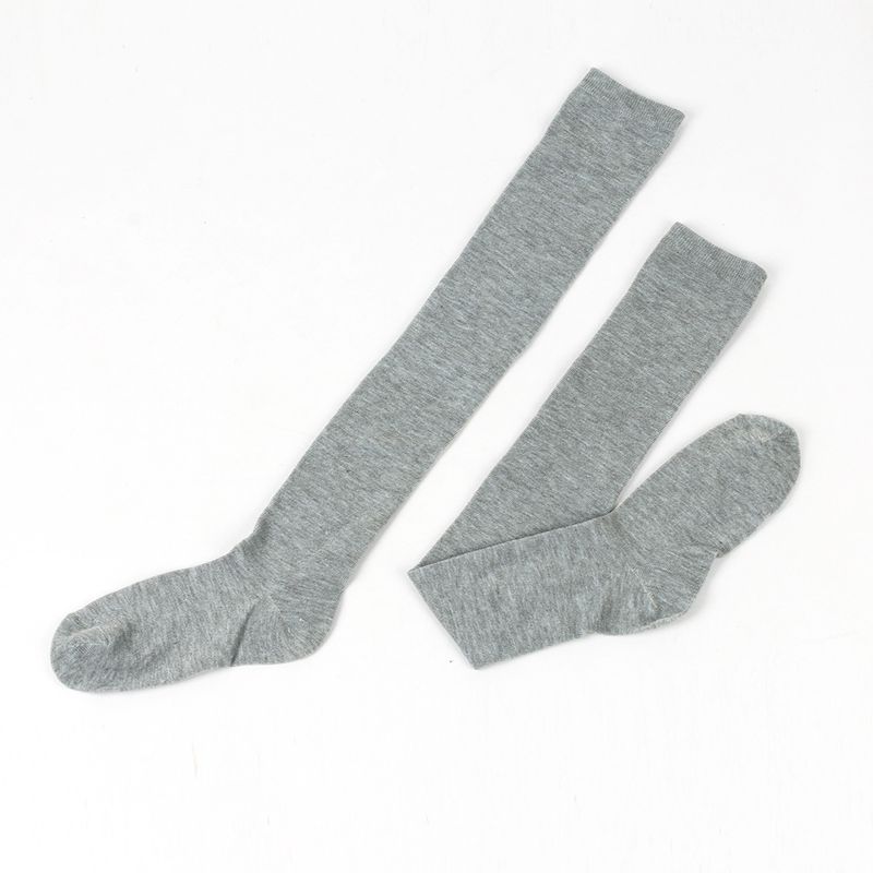 Unisex Solid color over knee socks Student long socks Dance socks Ladies show Sock Dance party high socks_voghion.com