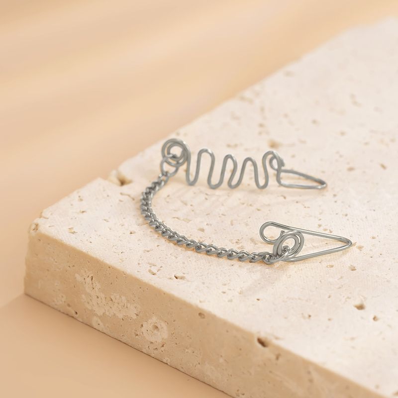 Geometrische Wassertropfen, Türkis, Nicht Perforierter Clip, Nasennagel Mit Personalisierten, Einfache Unregelmäßige Linien, Stern Und_voghion.com