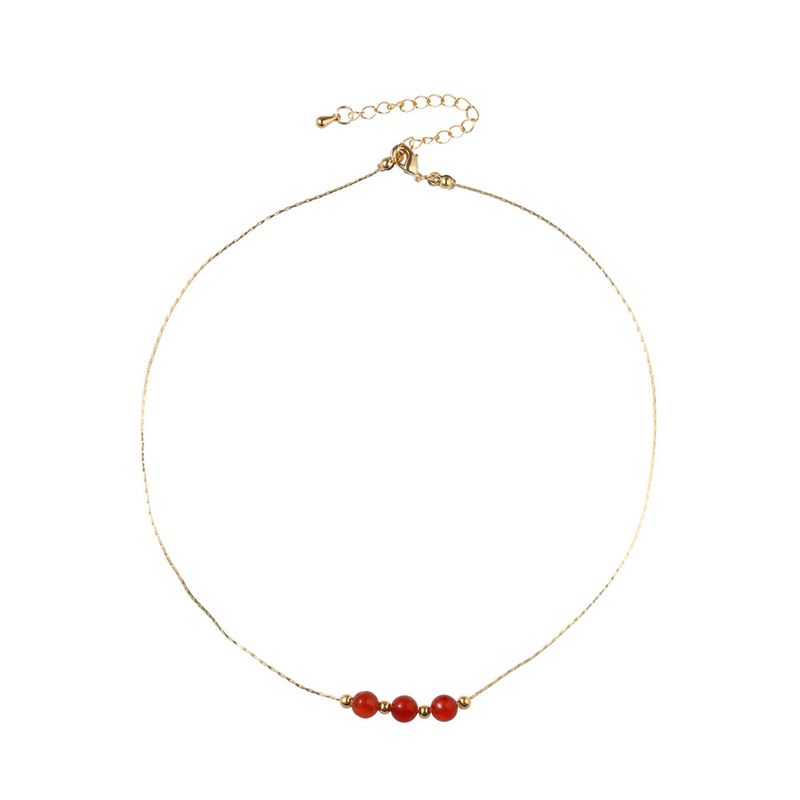 New Chinese Style Simple Versatile Collarbone Chain With A Niche, Luxurious High-End Temperament, Exquisite And_voghion.com