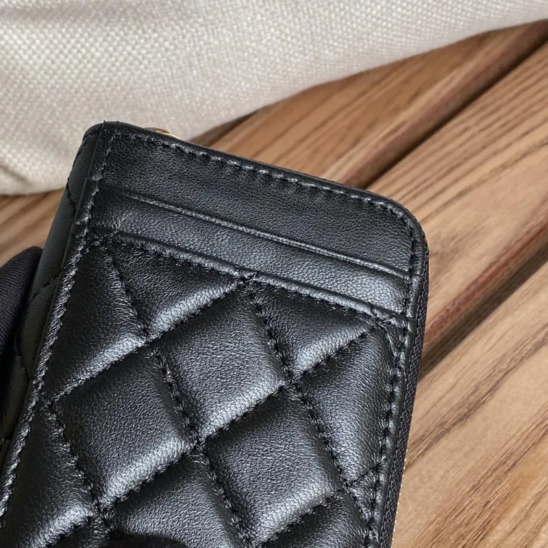 Schicke Geldbörsen Designer-Geldbörse Zero Card Wallet mit Innenfächern Praktisches und modisches Design für_voghion.com