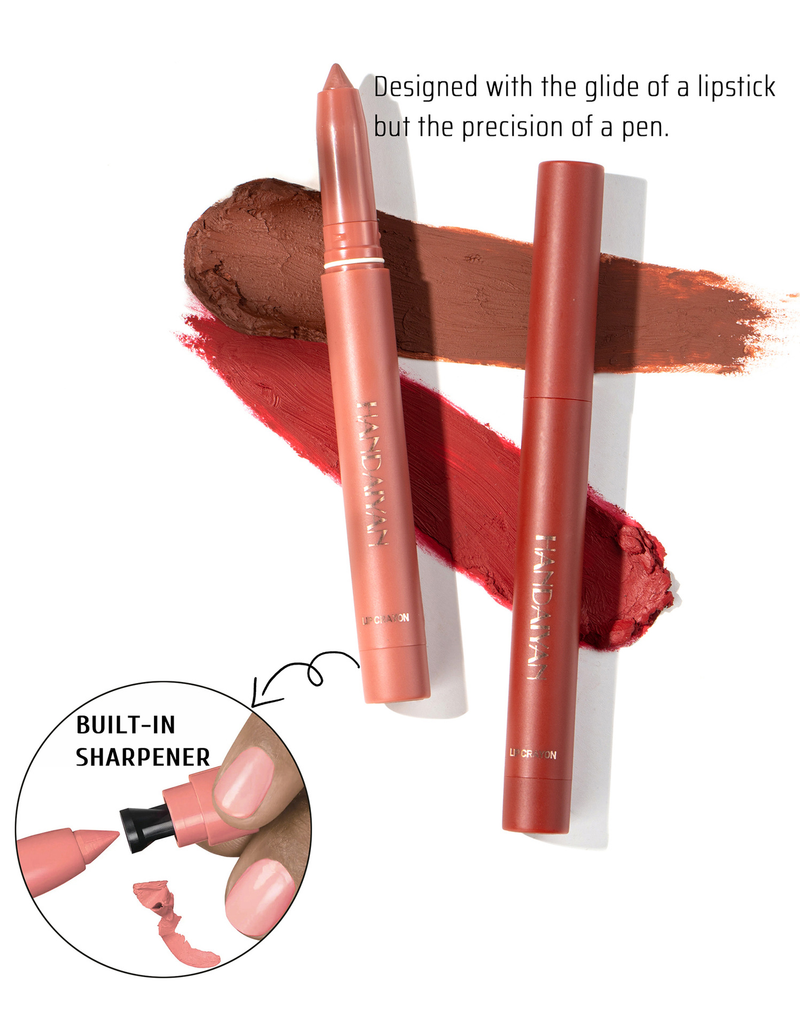 2023 Neie Populäre Handaiyan Lippenstift Waasserdicht Non-Haft Cup Matte Lipliner Linn Hook Lippenmarker Make-up_voghion.com