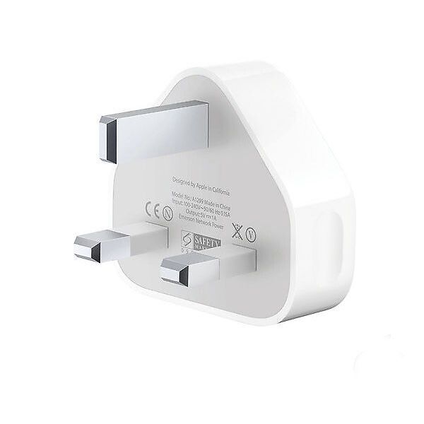 USB-Wandladegerät Steckdose 3Pin UK Netzteil AC für iPhone Samsung Huawei_voghion.com