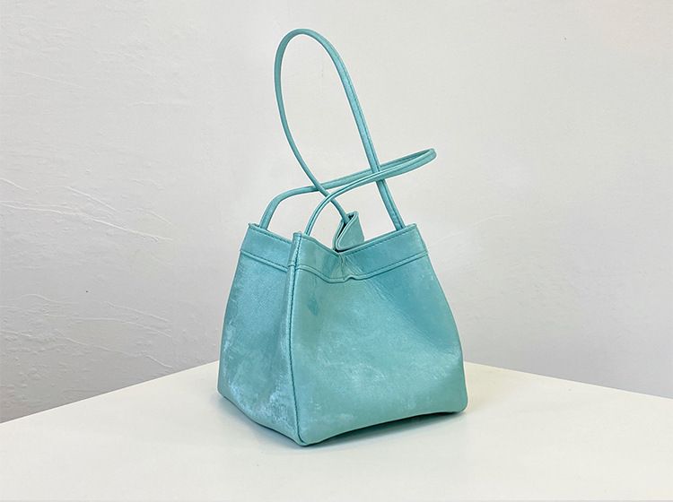Uusi kiinalaistyylinen vihanneskori, silkkinen ämpärilaukku, käsilaukku, yksiolkaininen crossbody-laukku_voghion.com