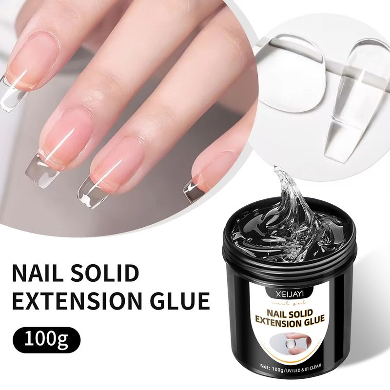 Colle à ongles en boîte, colle pour extensions d'ongles, solide, sculpture, façonnage, papier gratuit, non collant, extension rapide, autocollants pour ongles, salon de manucure_voghion.com