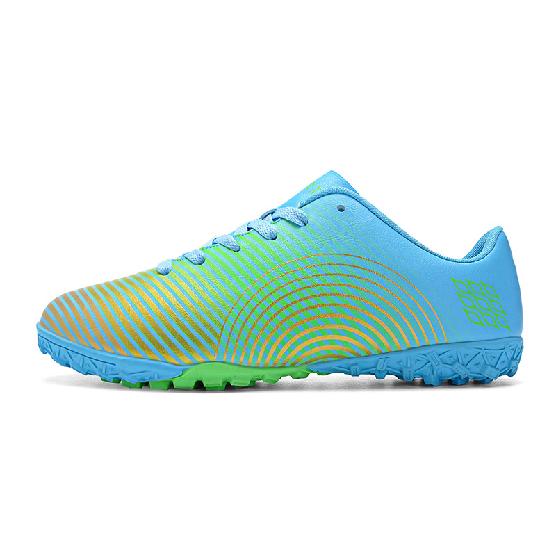 New Student Professional Grass Training Anti slip Shattered Nails Indoor Football Shoes Straight Hair_voghion.com