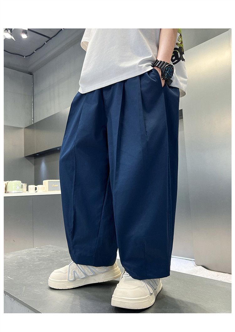 Kids’ Clothing Boys Summer Solid Color Anti Mosquito Pants New Style Medium And Large Children's Summer Children's Thin Trousers Boys Casual Pants_voghion.com