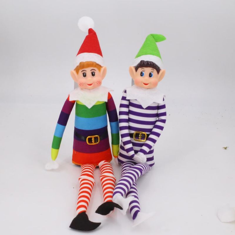 Forniture per decorazioni, divertenti e giocose bambole in vinile, libreria, testa di elfo, accessori natalizi, statuetta_voghion.com