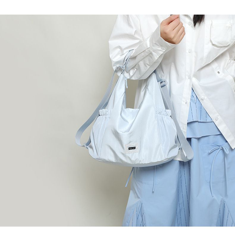 Versione coreana Ins Super Hot Nylon Donna 2054 Nuova Borsa a tracolla grande capacità Casual Lazy Monospalla_voghion.com