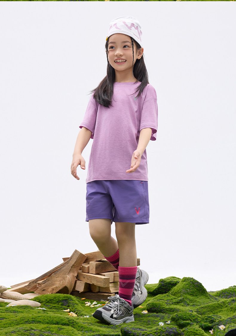 Magliette per bambini in misto lana Tencel, traspiranti, delicate sulla pelle, ad asciugatura rapida, per mamme e bambini - Maglietta estiva morbida e ad asciugatura rapida per bambini e bambine_voghion.com