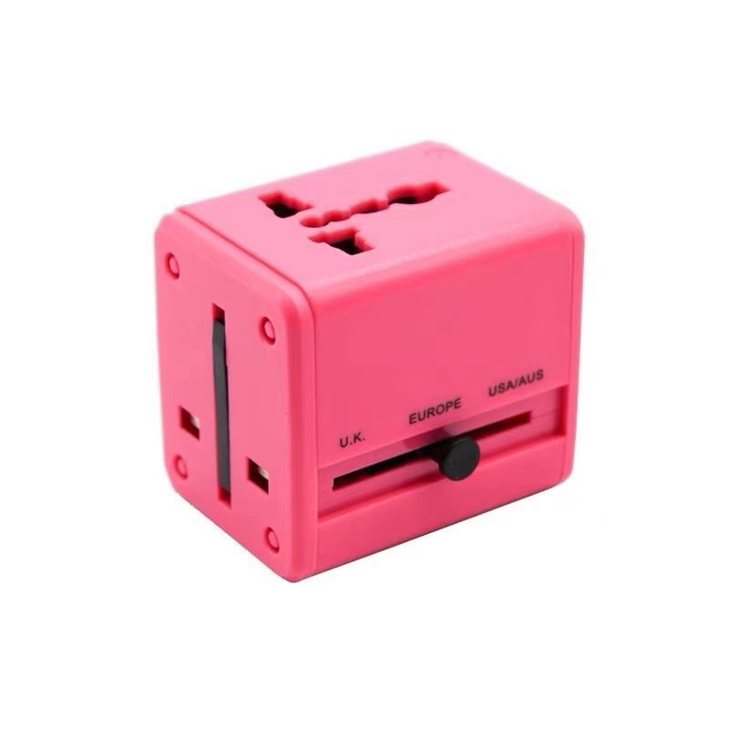 Reisadapter voor reizen naar het buitenland, multifunctionele US-EU-DE-UK standaardconverter, universele oplader, snel opladen_voghion.com