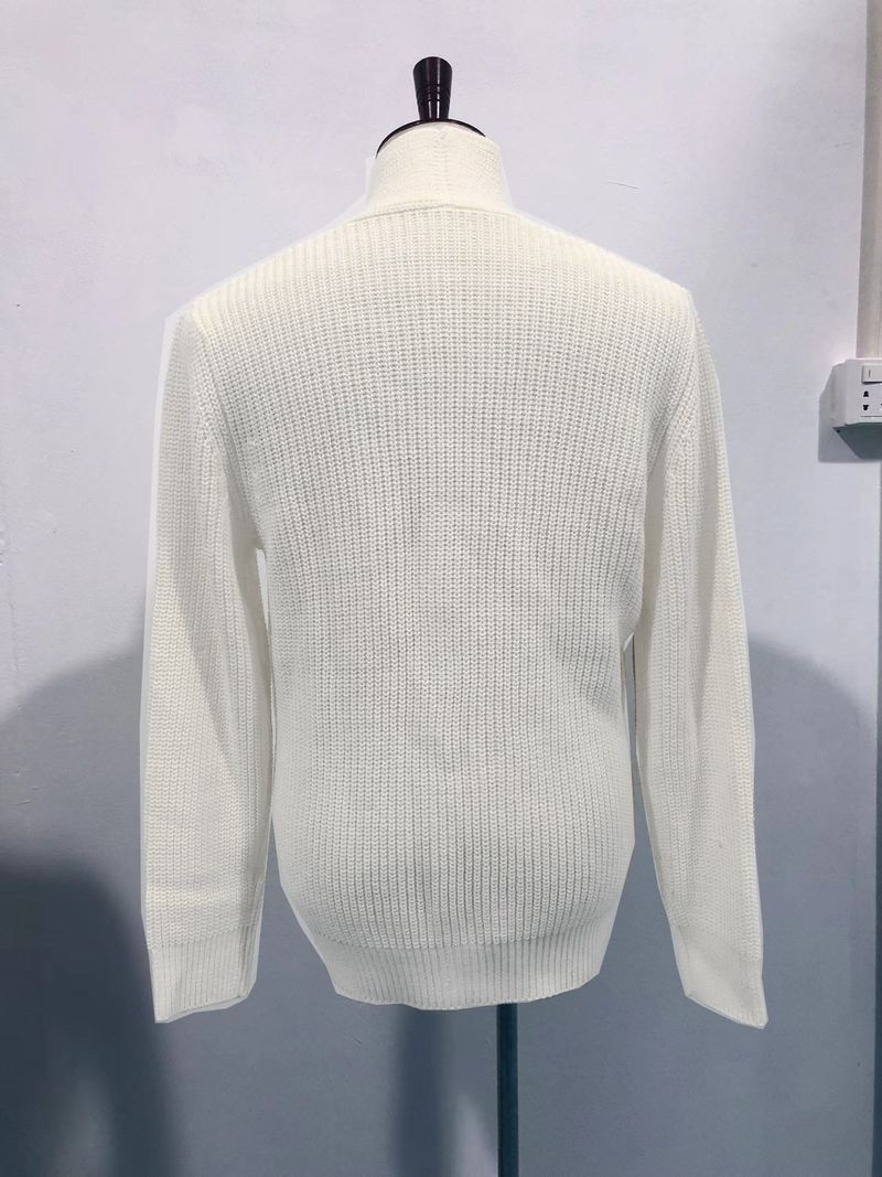 Clothing European American Fashion Cardigan Long-Sleeved Loose Solid Color Pocket Button Slim Fit Men's Autumn And_voghion.com