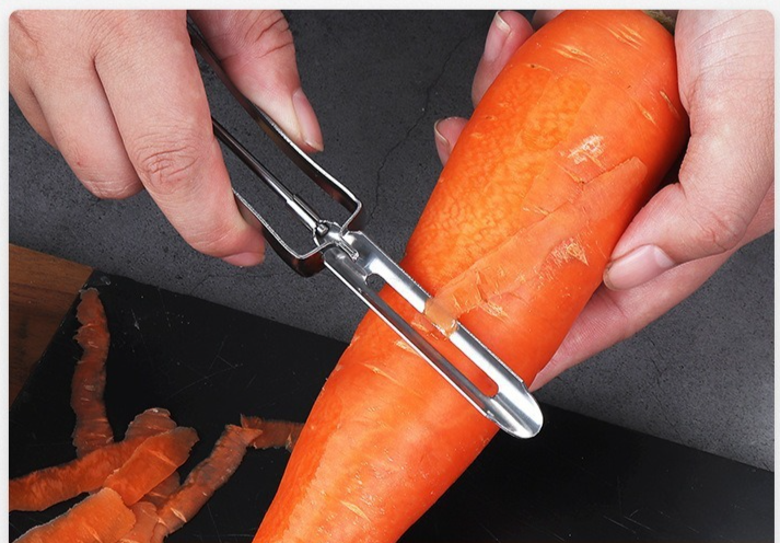 Stainless Steel Multifunctional Peeler For Potatoes, Melons, Fruits, And Vegetables, Kitchen Tool_voghion.com