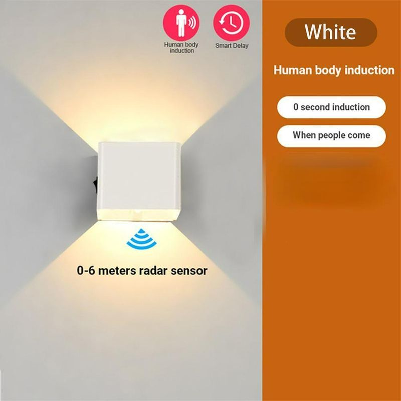 Wand Nuetsliicht LED Wandluucht Mënschleche Kierper Sensor Fir Hotel Bett Schlofkummer Korridor_voghion.com