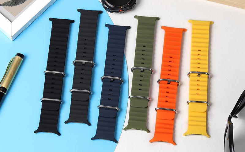 Ocean Band For Samsung Galaxy Watch 7 Ultra 47mm sport Silicone Bracelet correa belt for Samsung Galaxy Watch ultra Strap 47 mm_voghion.com