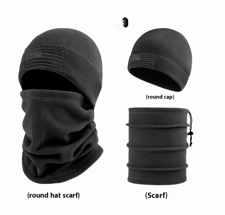 Winter winddichte outdoor sport gezichtsmasker, warme hoofdbedekking, enkel gat gebreide antivries fietsmuts_voghion.com