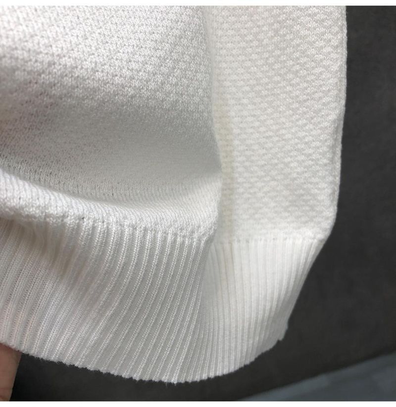 Polo a righe slim fit da uomo, a maniche corte, traspirante, estiva, casual, con colletto classico, comoda maglia_voghion.com