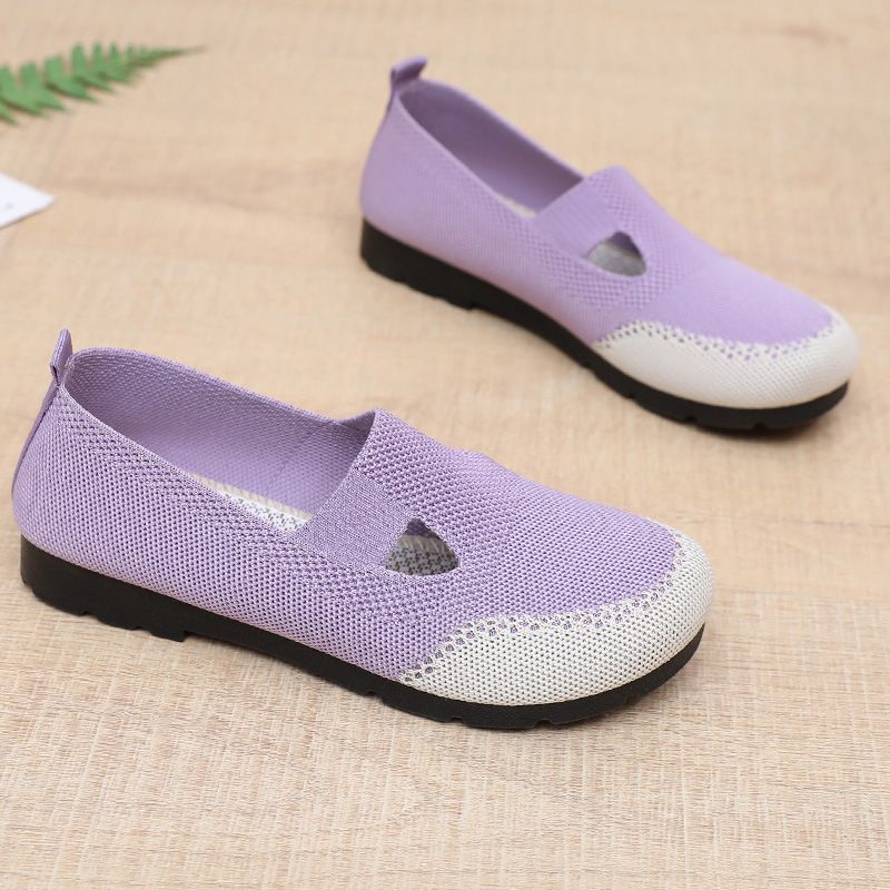 Pantofole estive Old Beijing 2025 per donna, traspiranti e comode, suola morbida MH, antiscivolo per anziani, scarpe piatte per mamma_voghion.com