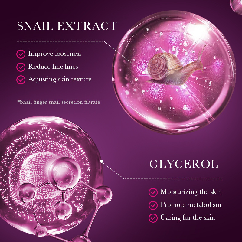 All English SADOER Snail Recombinant Collagen gezichtscrème hydrateert de huid_voghion.com