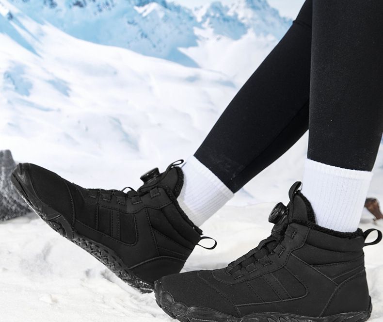 Winter New Cross-Border Snow With Fleece Lining, Thickened Warm Shoes For Men Women, Casual And Comfortable Couple's_voghion.com