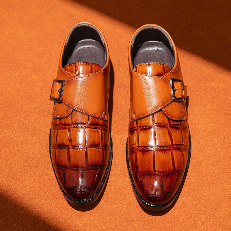 Men's Business Casual Dress Oxfords Formal Lace-Up Shoes for Office, Parties, and Daily Wear_voghion.com