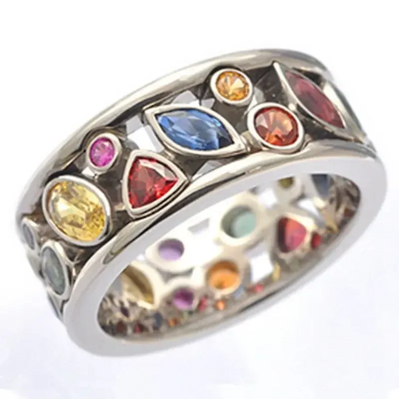 Ready Stock 2024 New Women's Magnetic Therapy Ring Torina Crystal Quartz Ionix for Weight Loss and Lymphatic Drainage Jewelry_voghion.com
