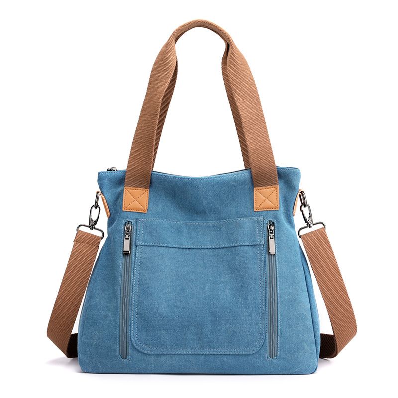 Borsa a tracolla 2025 nuova, versatile, grande capacità, in tela, casual, per donna_voghion.com