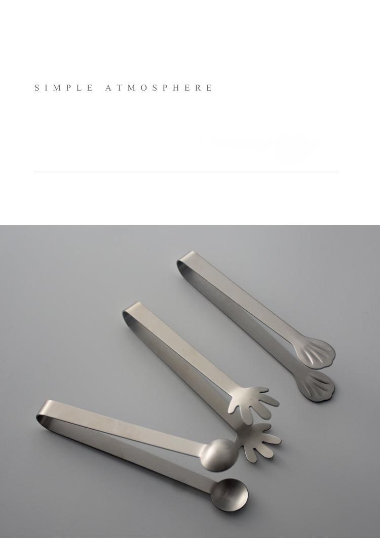 Pegador de toalha nórdico de aço inoxidável para lanche de gelo, café, cubo de açúcar, fatia de limão pequena e fofa_voghion.com