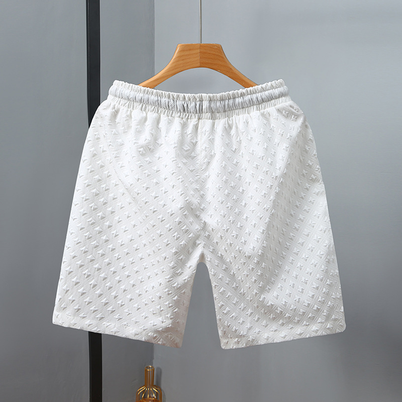 Meeste suvised rannapüksid, meeste vabaaja jooksuspordi lühikesed püksid, meeste 5-punktilised sirged püksid trendikad_voghion.com