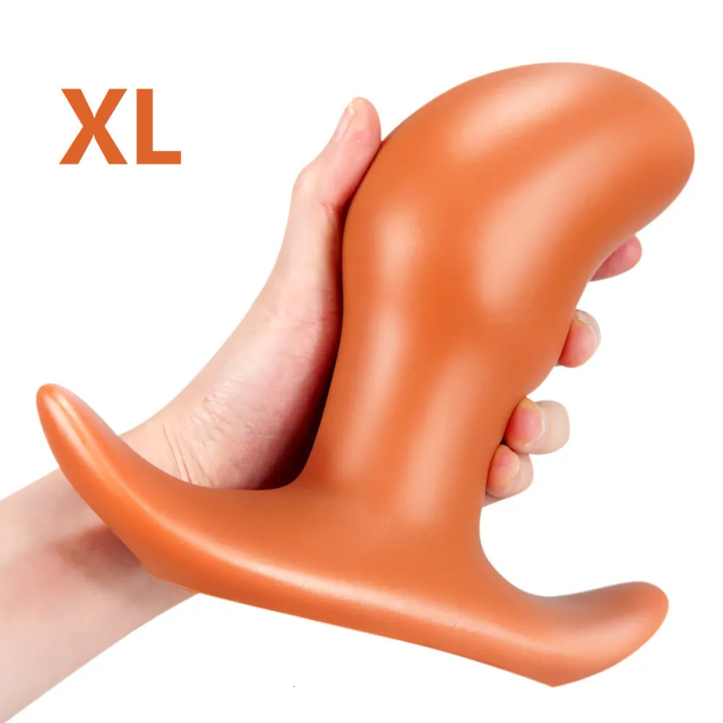 Giocattoli anali Gigante vibratore in silicone giocattolo del sesso grande butt plug da uomo espansore anale l Stimolatore di espansione dell'ano gay_voghion.com