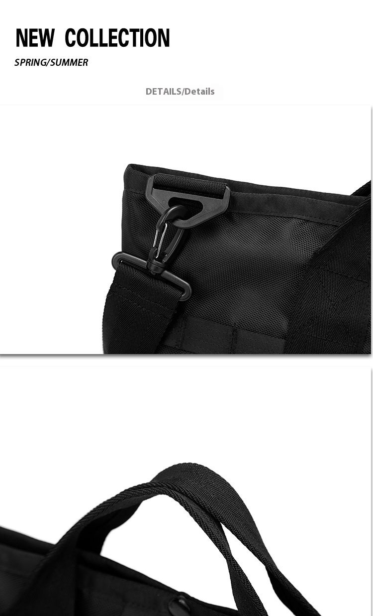 Tote Bag Men's Bag Large Capacity Single Shoulder Crossbody Bag Trendy Brand Computer Backpack Portable Travel Bag Commuting Postal Bag_voghion.com