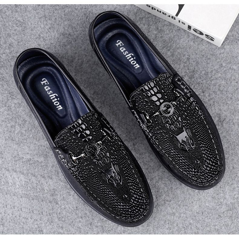 Lässige Lederschuhe für Herren, bequeme Freizeitschuhe mit weicher Sohle, bequeme Schuhe_voghion.com