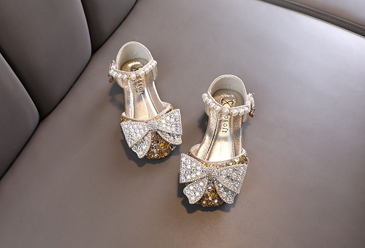 Neu Dame Baby Mädchen Mädchen Prinzessin Diamant Einzelnen Schuh Schuhe Dance_voghion.com