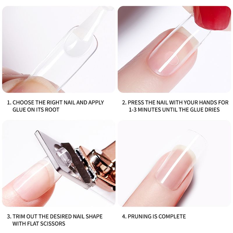 Nagelriemschaartje Nagelsalon Rose Rechte snit Kunstnagelschaartje Franse nagelknipper U-vormige platte snit Nagelstukken_voghion.com