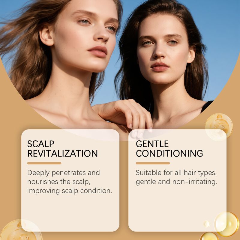 Siero volumizzante HOEGOA, nutriente, idratante, liscio e leggero, per la cura quotidiana dei capelli_voghion.com