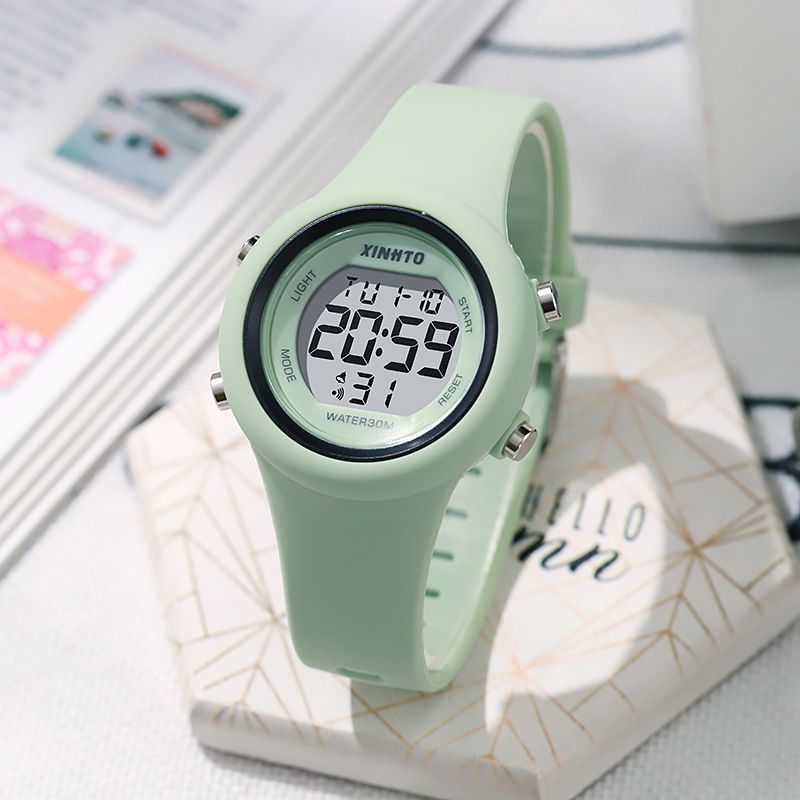 Academy Style Simple Fashion High-End-Student für Mittel- und Oberschülerinnen Nische Ins wasserdichte Sportelektronik_voghion.com