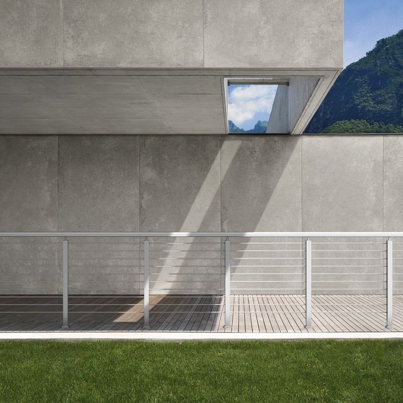 Deck Level 36 Cable X Post Post Stainless Deck X Steel Stair Handrail Drawing PreDri Post 0.98 Wire Railing Railing 1.97 Cable_voghion.com