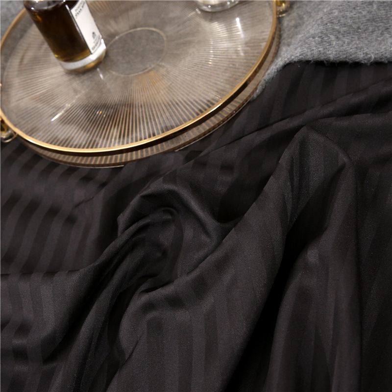Jacquard-Satin-Bettbezug-Set, luxuriöse 3-teilige Bettwäsche, Kissenbezüge inklusive, knitterfrei, weich_voghion.com